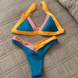 Colorful Women's Bikini Set